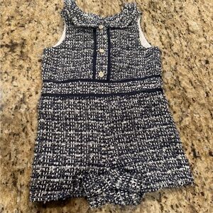 💖 Sz 12-18M Tweed Janie And Jack Shorts Romper💖